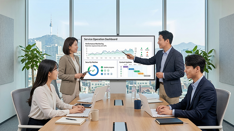 유지보수 및 관리